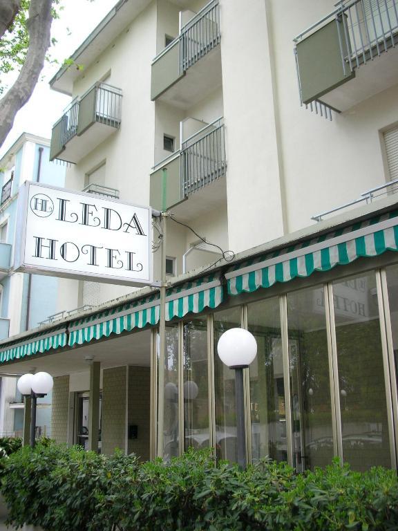 Hotel Leda Rimini Kültér fotó
